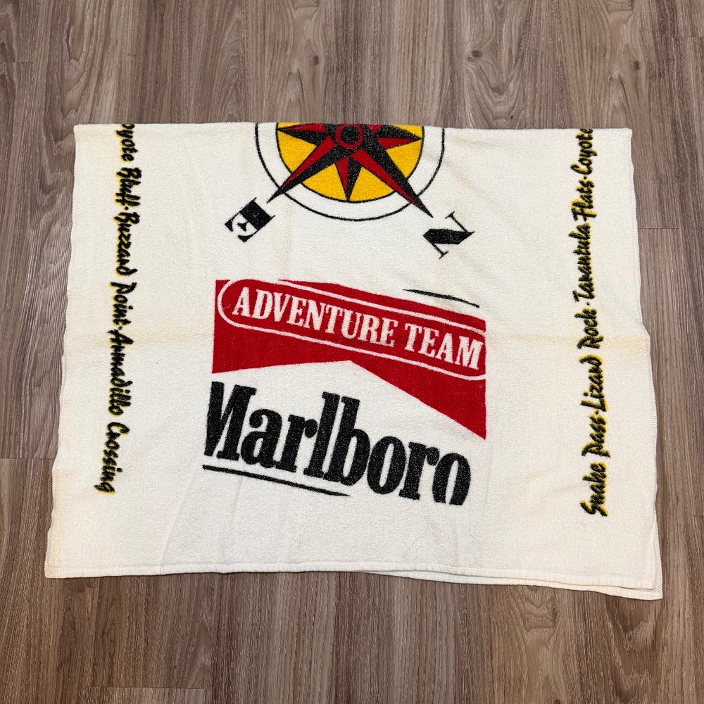 Marlboro Adventure Team premium towel 1992–1996 era